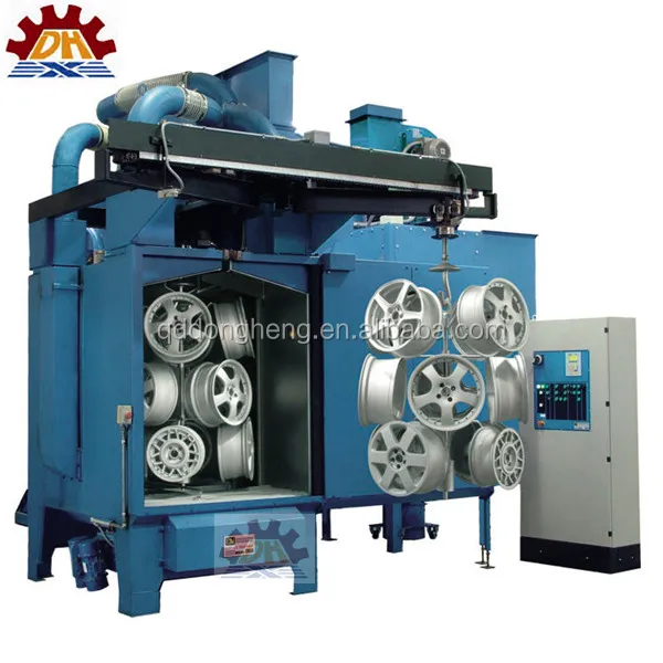 Dongheng double hanger hook type shot blasting machine/shot blasting machine/sand cleaning machine from DH group