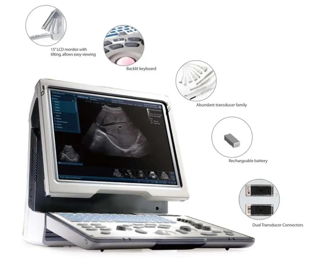 Portable Mindray ultrasound price mindray dp50/mindary ultrasound