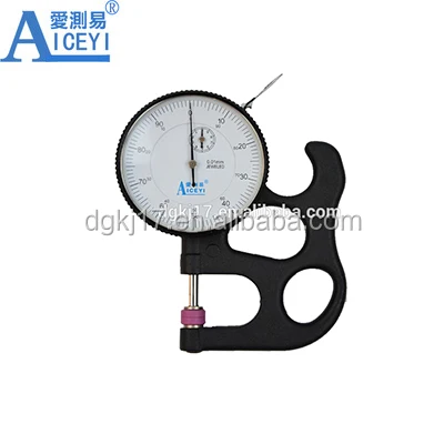 Portable digital micron thickness gauge dial indicator thickness gage