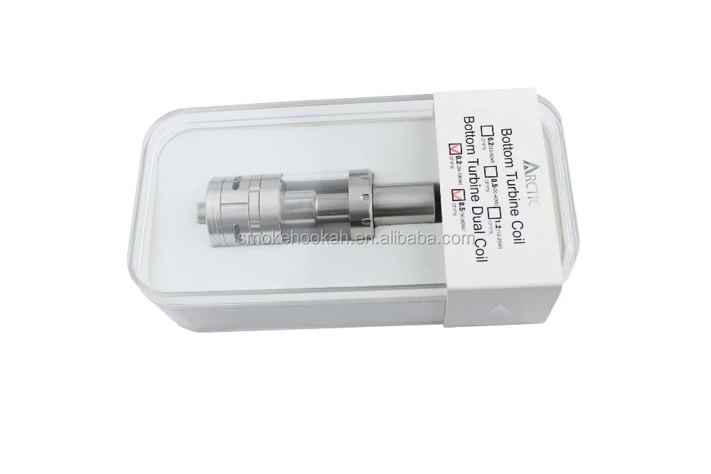 2015 New Ariival BTDC Arctic tank with Bottom turbine dual coil best agent price 100% made by Horizon from china