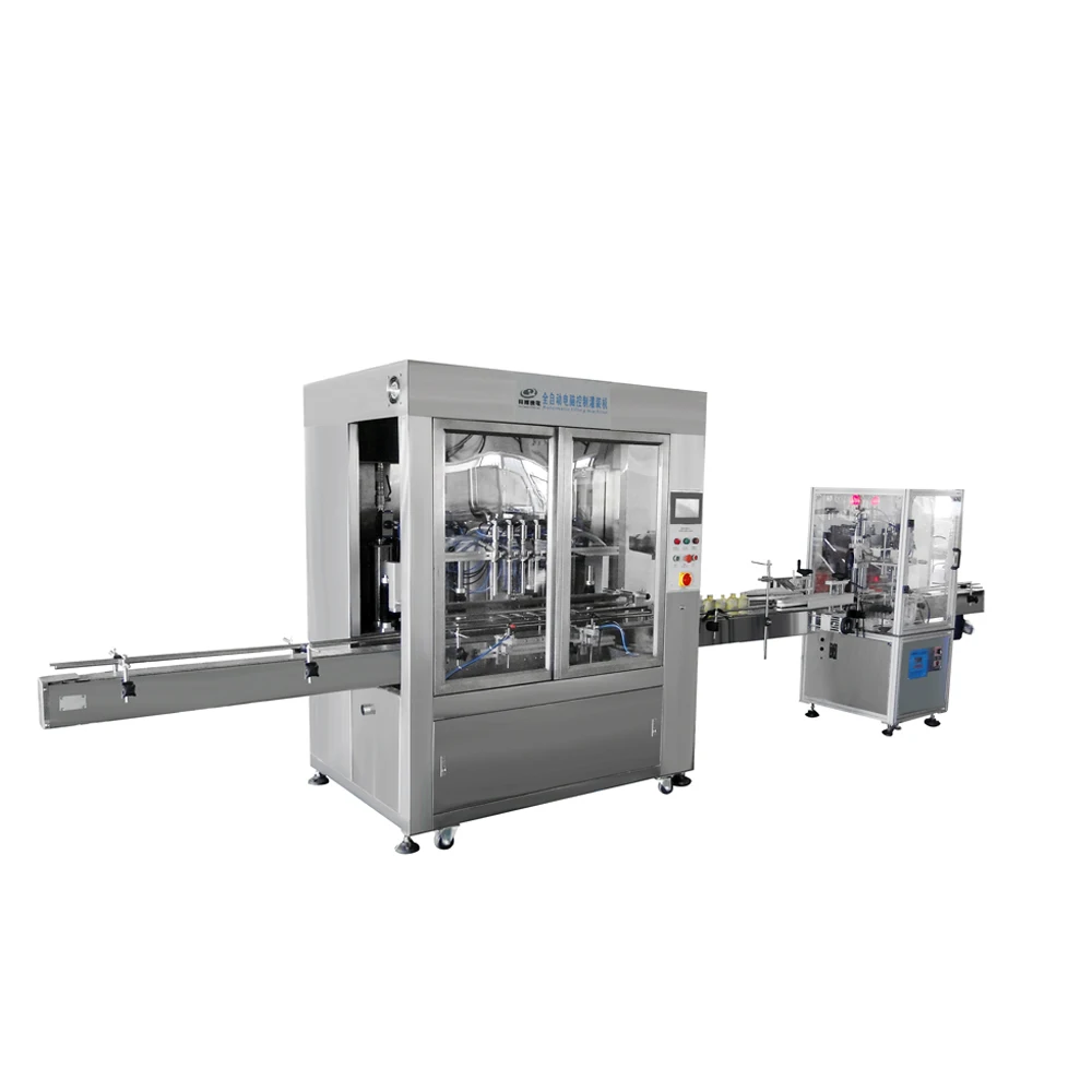 
Large capacity and high efficiency Automatic bottle water production line piston honey detergent cream liquid Filling Machine 