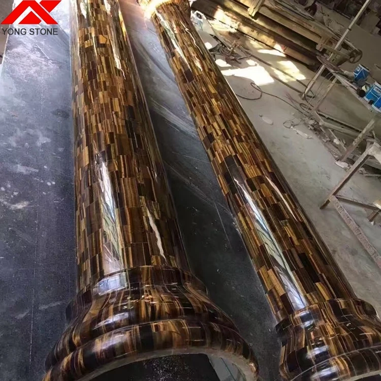 Interior luxury granite decoration gate pillar cladding design on sale