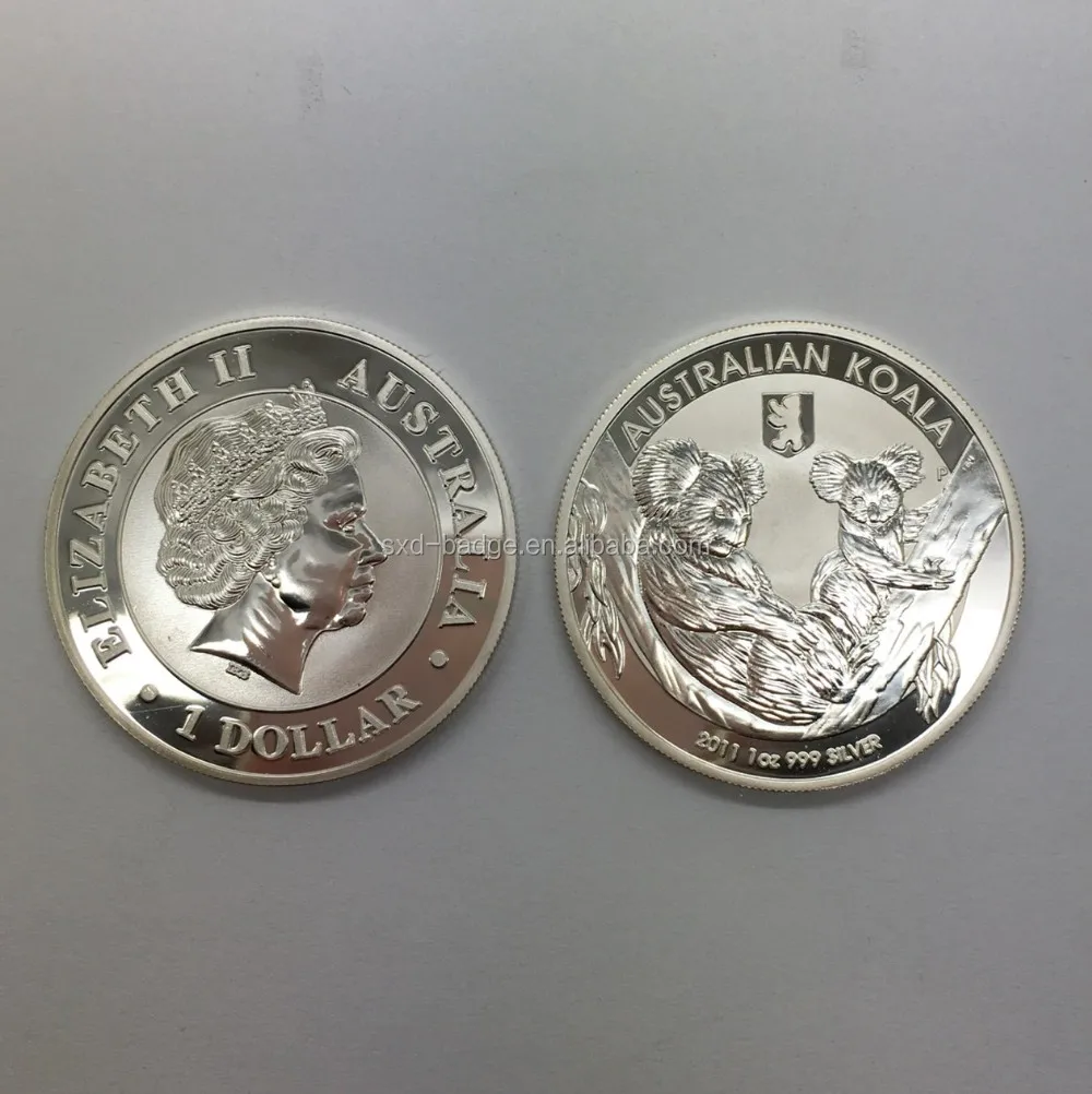 graded quality custom blank engraved logo 999. pure silver coin on china alibaba