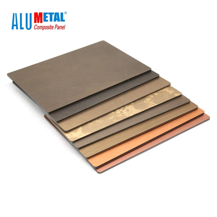 copper composite panel for exterior facade cladding acp with best malleability