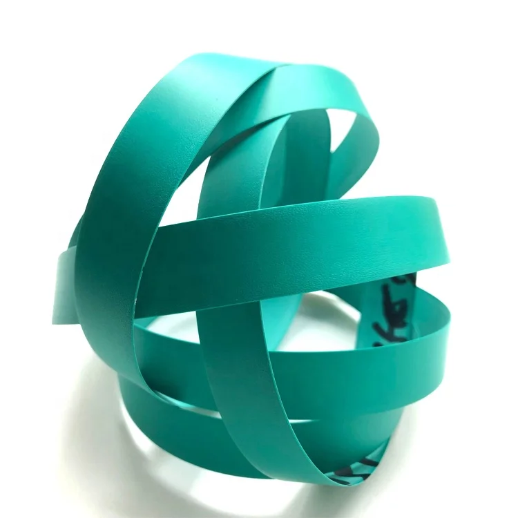 Wood grain PVC bandier PVC edge banding wood grain PVC edge table rubber edging