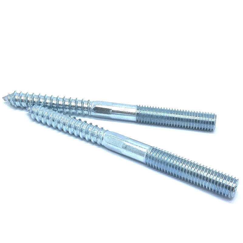 double head thread wood screw hanger bolt