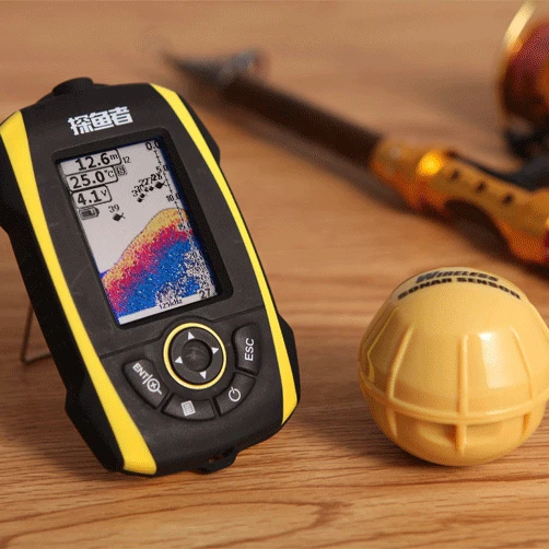 carp fishing lake fishing wireless fish finder color lcd fish detector sonar sounder FF288W