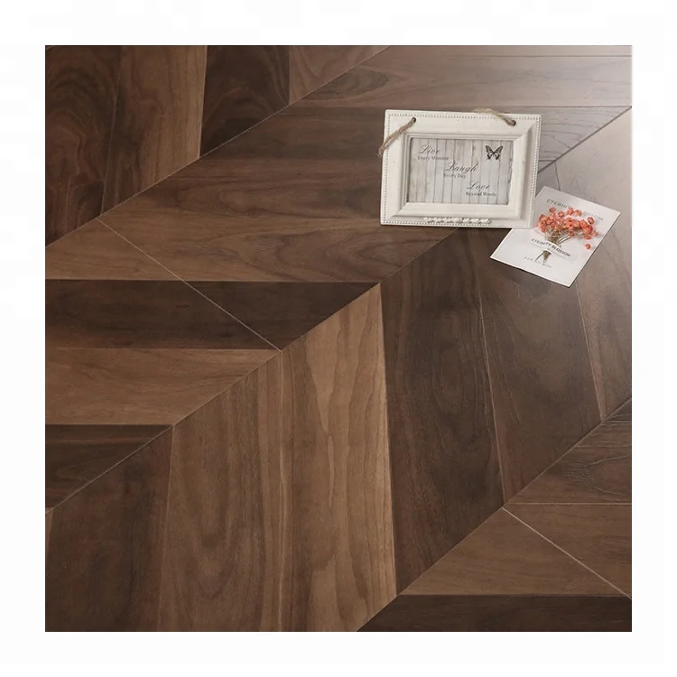 
New Arrival Oak Teak Herringbone Laminate Flooring 
