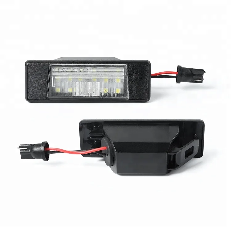 CANBUS Led license plate light auto part and car accessories for NISSAN X-TRAIL