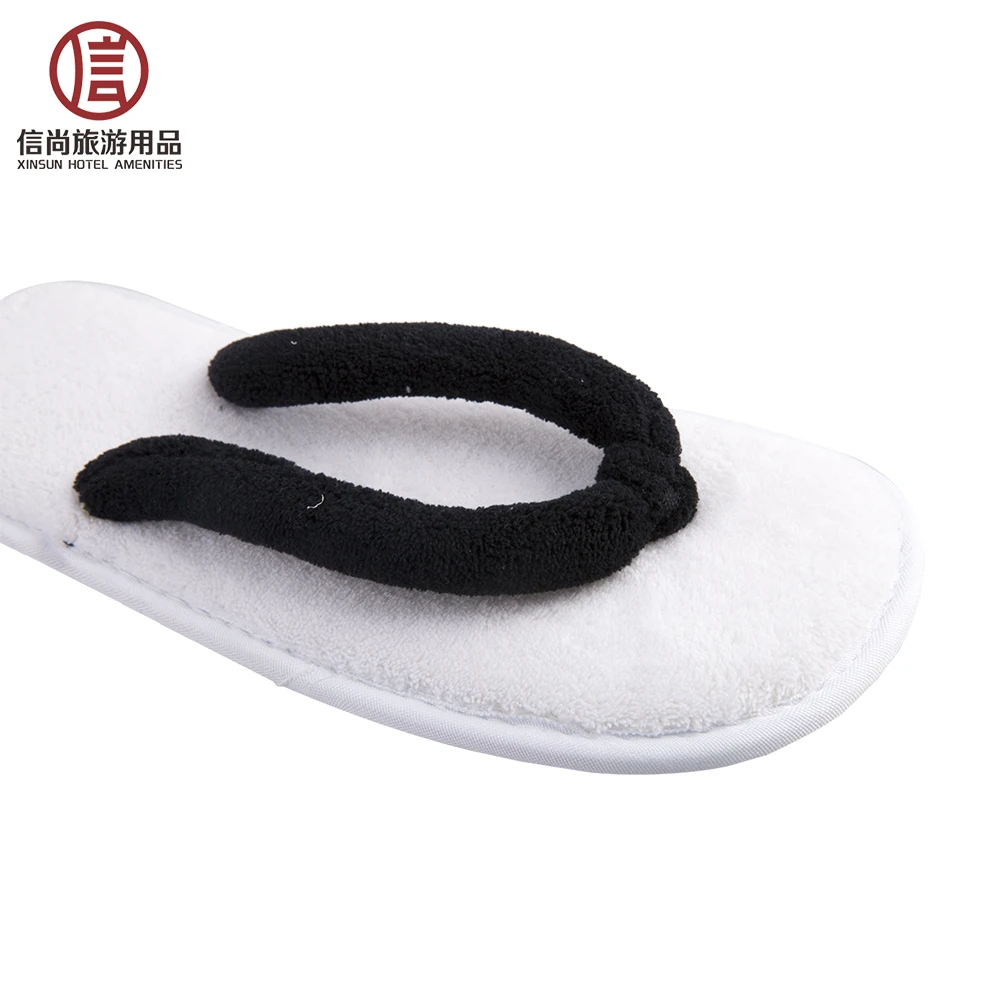 Flip flop wholesale hotel bathroom slippers