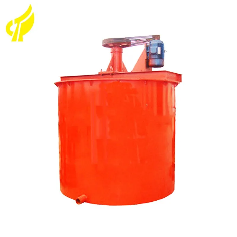 
AC Motor Type and New Condition Gold Agitation Double Impeller Leaching Tank 