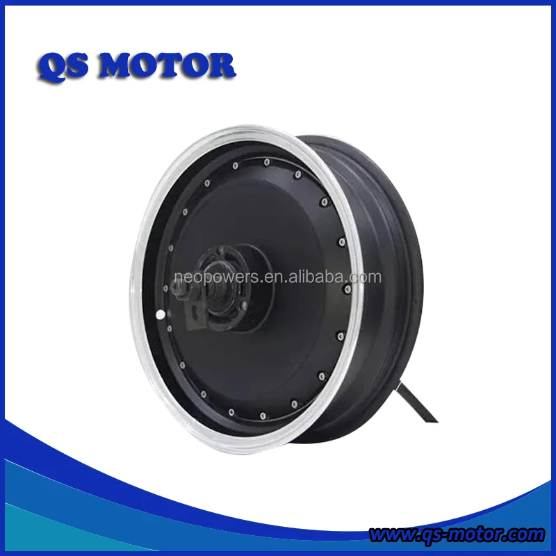 QS Motor 13 inch 273 7kW (Max 14kW) 72V-144V Electric Scooter In-Wheel Hub Motor(50H) V2 Type