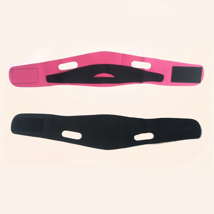 hot sale Neoprene purple skinny lift face V line face mask Anti Snoring V lift thin face belt for women