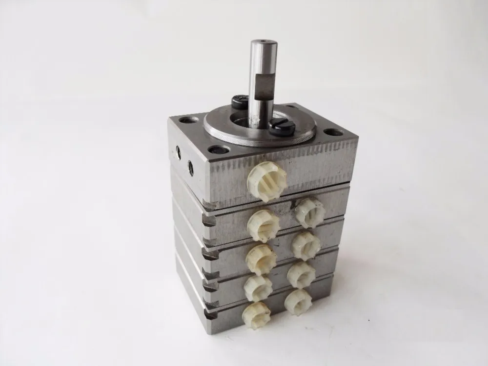 
0.06~30CC 8 end finish pump Spinning refueling oil gear pump for Injecting & Dosing Liquid Metering Precision Gear Pumps 