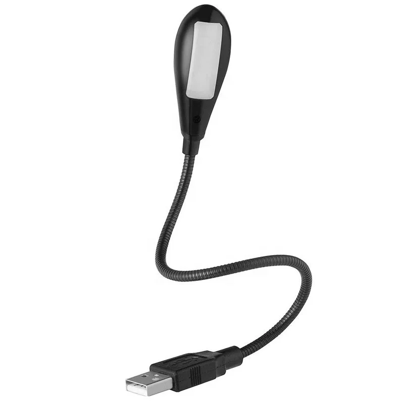 
USB Light Flexible Reading Lamp Portable LED Night Lights Daylight White 2 Brightness Levels 