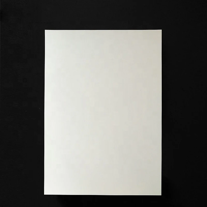 0.15mm 150 Micron Inkjet Printable A4 Size Matt White PVC Film Sheet For ID Card