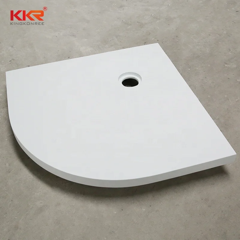 
Artificial Acrylic Stone bac de douche /Resin Composite Shower Tray 