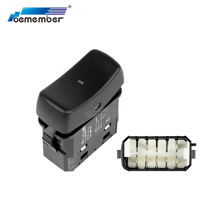 Electric Power Switch Windows Master Button Control Main Electric Window Switch 1421833 For SCANIA