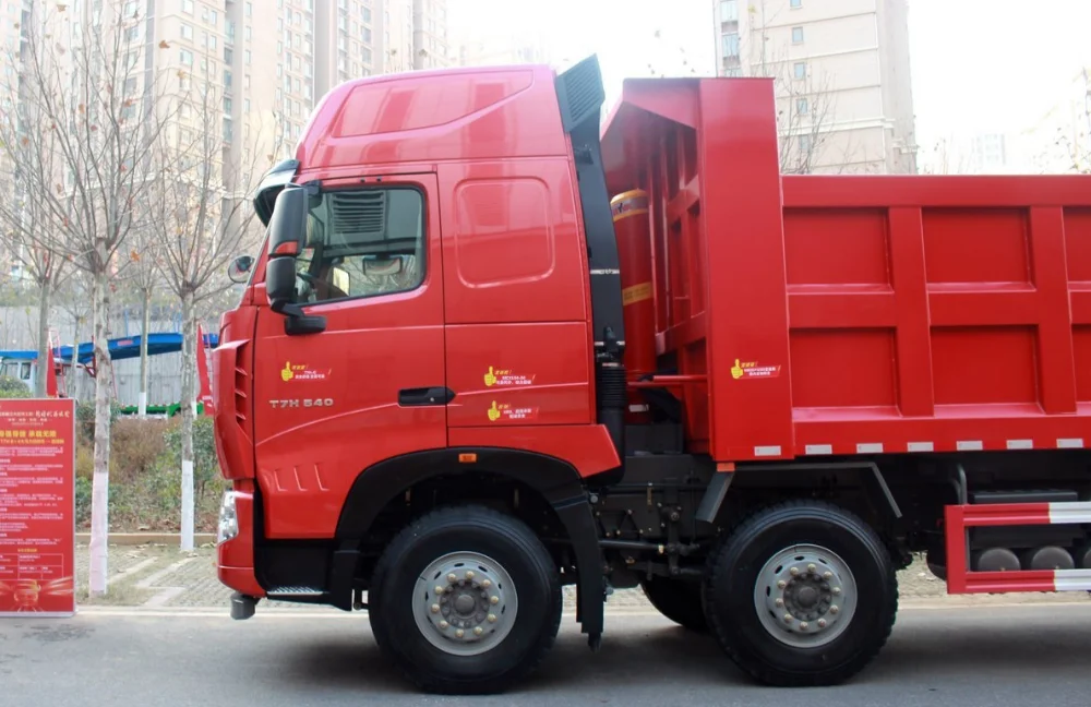 Big Power Engineering Truck Heavy Duty Howo 500HP Tipper Truck