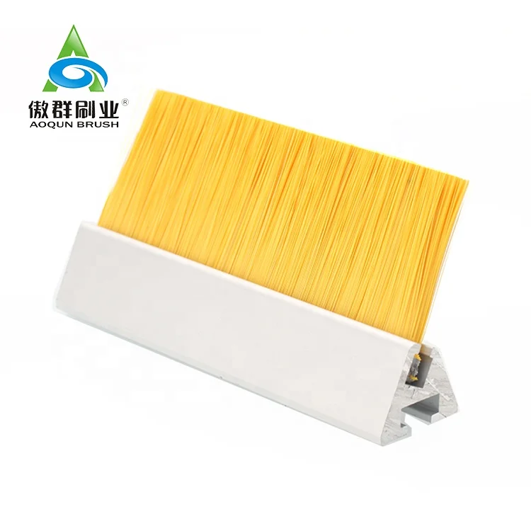 
 Детали эскалатора, эскалаторы и путешественники, Однорядная щетка для лифта  