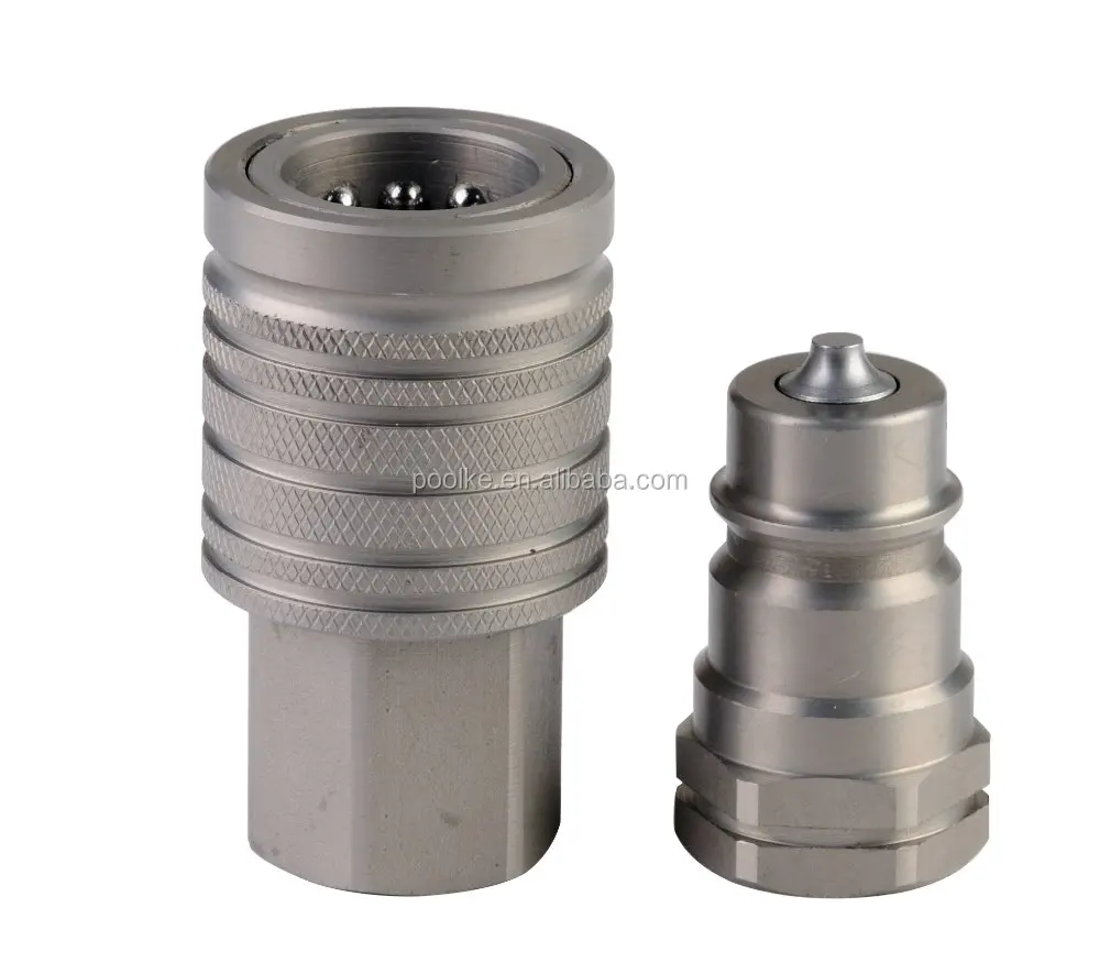 
KIS PP Push and Pull Type Hydraulic Quick Coupling 