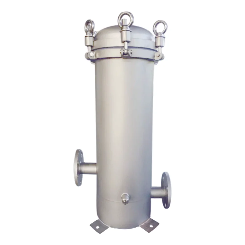 Stainless Steel Vessel 5 Micron Types of Single Cartridge Filter