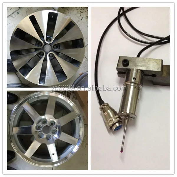 3rd Generation CNC Alloy Wheel Polishing Machine/Car Wheel Repair CNC Lathe AWR2840 Only 1 hour training