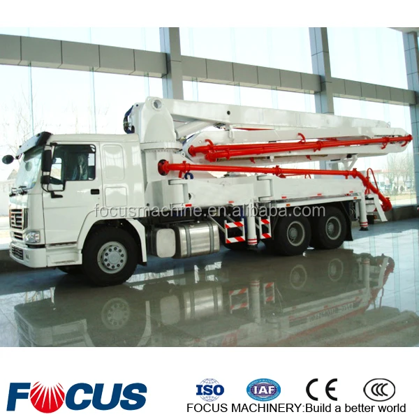 48m truck mounted putzmeister concrete pump for sale