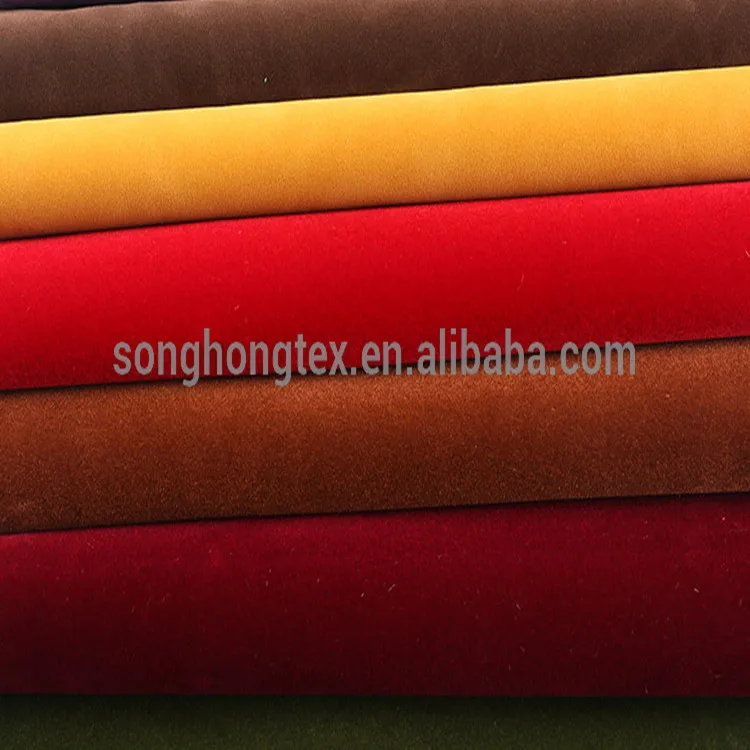 Wholesale Flocking Cashmere Fabric for Apparel Scarf  Bag Accessory