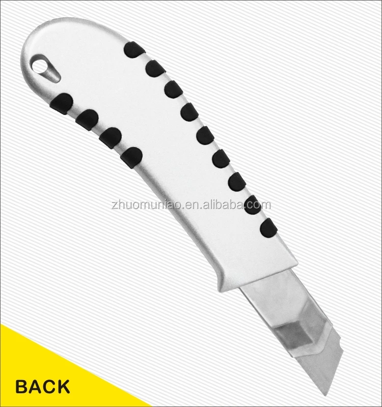 Zinc Alloy Knife Helical Pusher 18MM Width Mental Box Cutter