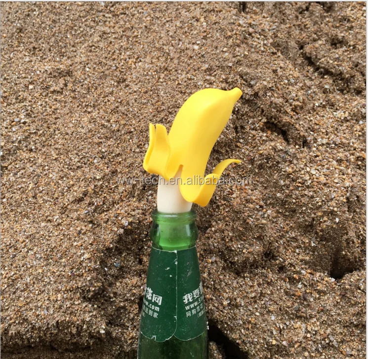 
Silicone Banana Wine Bottle Stopper 