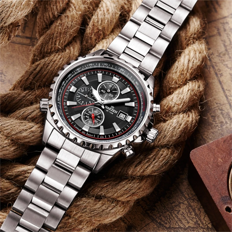 
Own Brand Watches Quartz Steel Men Luxury Brand Wristwatch Custom Made Wrist Japan 2019 Stainless Steel Custom Box Packing VC02 