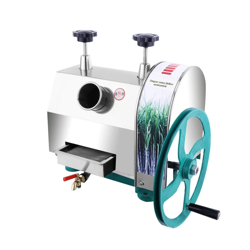 China Commercial Hand Operated Manual Type Portable Stainless Steel Sugar Cane Sugarcane Juicer Press Extractor Making Machine