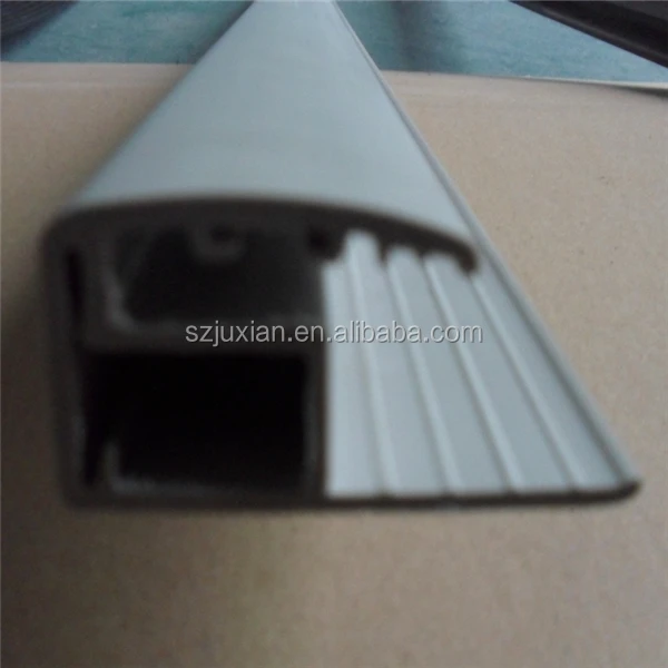 
plastic wall protection chamfer strip PVC extrusion profile corner angle bead 
