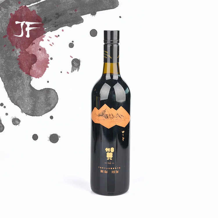 China wine markers dry red wine table wine from Helan mountain ningxia china
