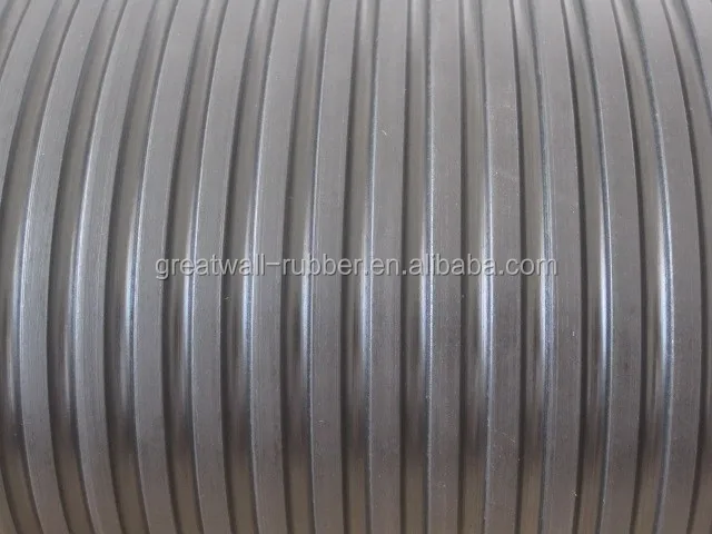 10mm thickness 2000mm width wide used rubber sheet back surface fabric finish with 1ply 2ply 3ply