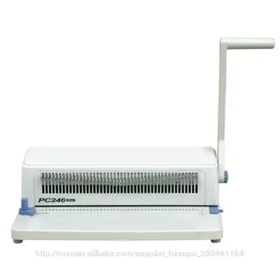 спиралью машина для печати книг катушки обязательными булавками 4:1(PC246)