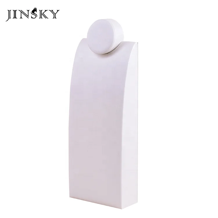 JINSKY wholesale jewelry bracelet display stand pu jewellery ring display stand