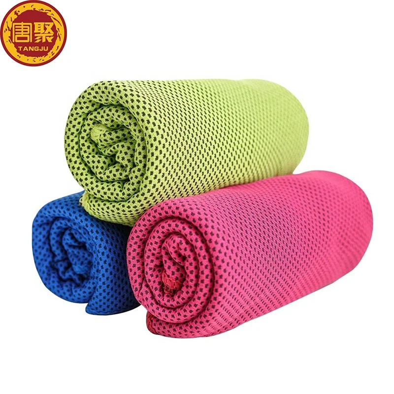 Wholesale Custom Ice Cold  PVA Cooling Towels With Customs Logo