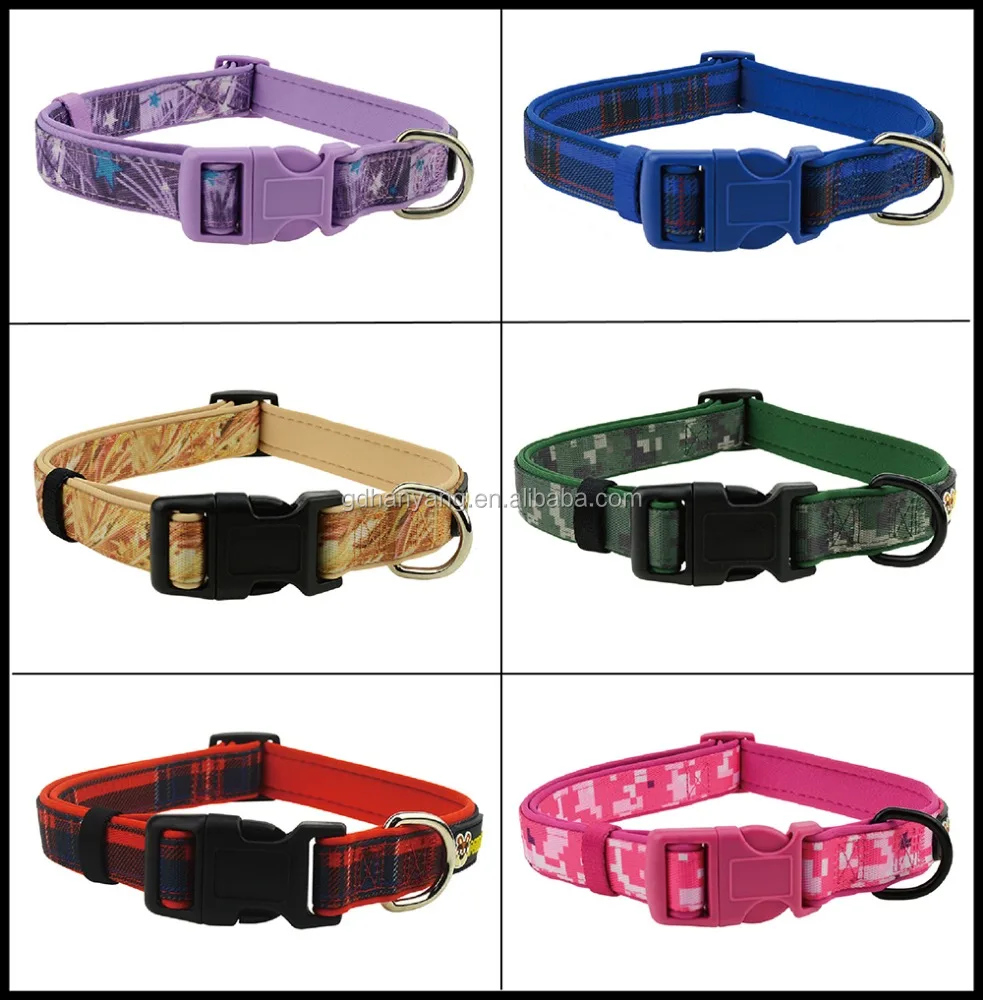 Custom Low MOQ Print Dog Bark Collar