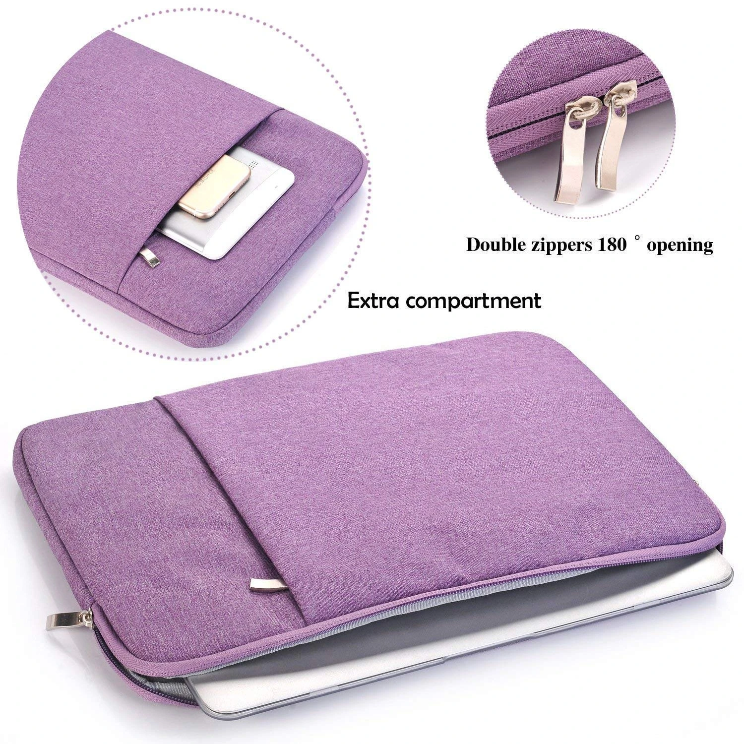 Protective Case Notebook Carrying Cases Cover Laptop Sleeve Polyester