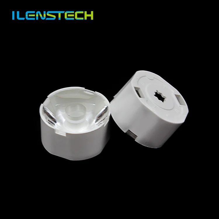 Ilenstech 8 degree narrow beam led lens with Self-adhesive tape /23mm lens secondary optics