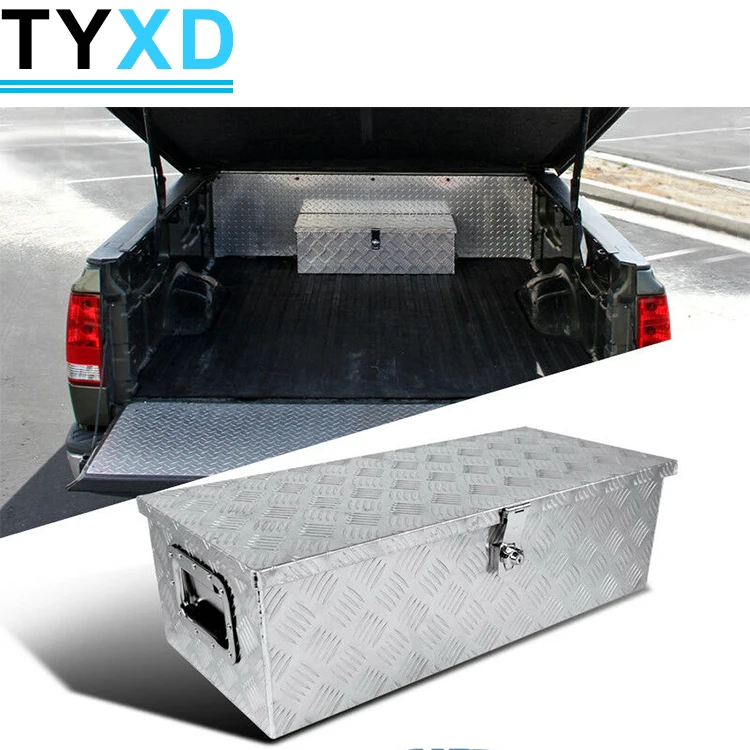 Aluminum Truck Pickup Underbody Underbed Tool Box  Storage Tool Box Aluminum Tool Box