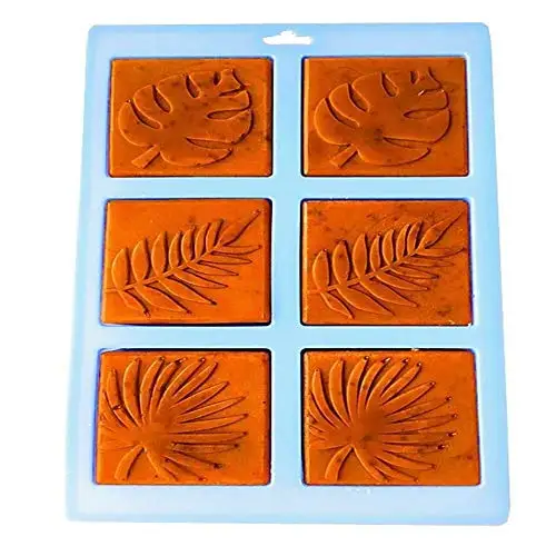 New Design Palm olive leaves Art Craft Molds DIY Handmade Silicone Soap Molds