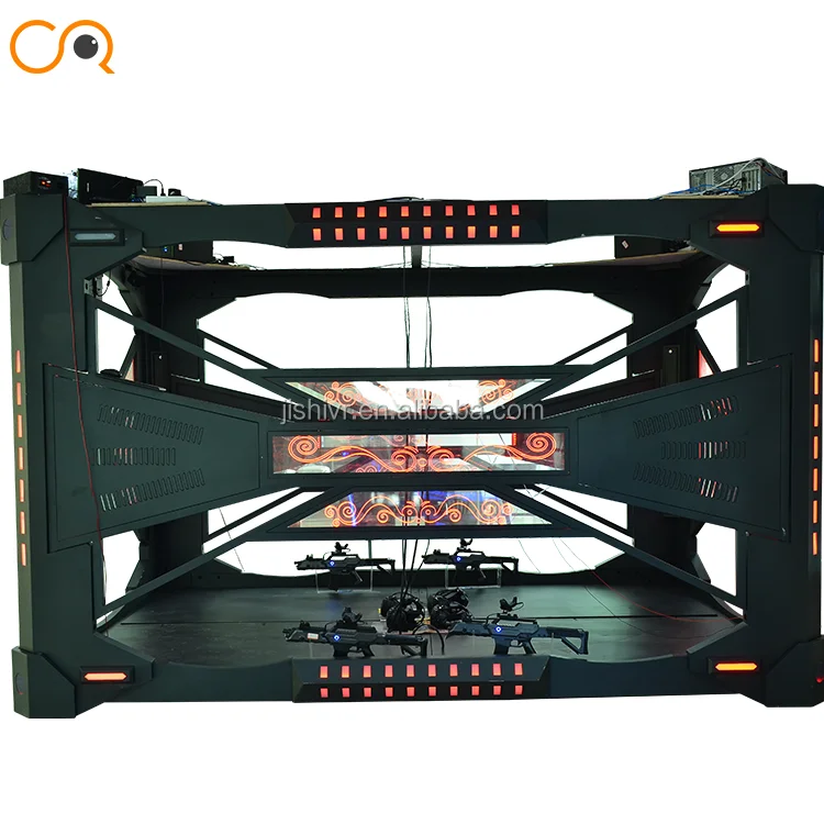 New vr Multiplayer space shooting vr simulator