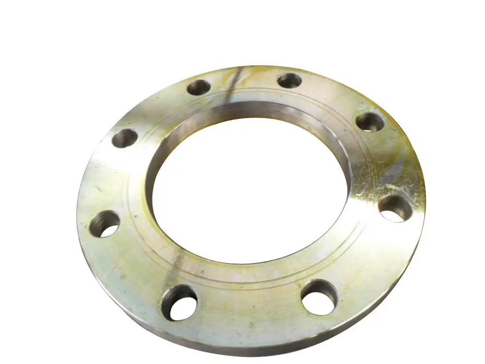 Carbon steel pn16 plate Flange 6' ported blind flange