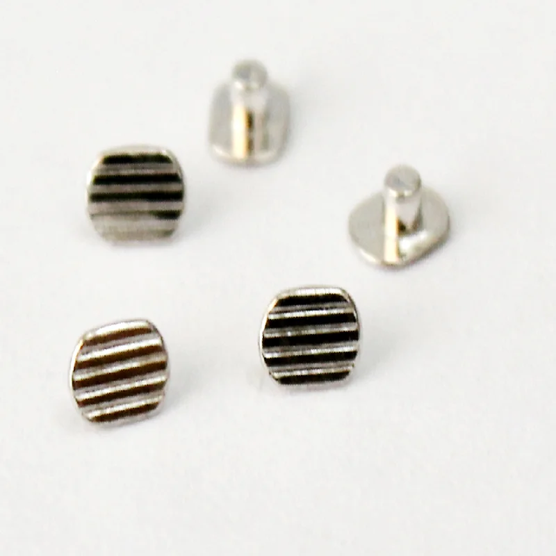 The silver contactor Rivets rectangle size contact