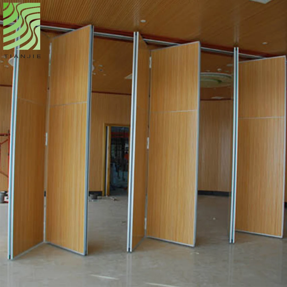 Tianjie Acoustic panels Factory Melamine acoustic mobile movable partition for office