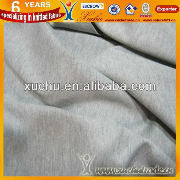 Spun poly polyester spandex ponte de roma fabric