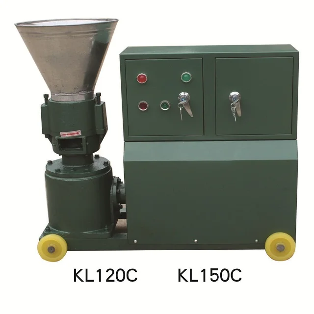 KL150C KL200C mini recycle feed pelletizer machine Biomass energy Organic special